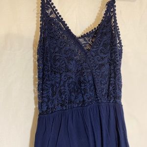 Romper shorts Navy